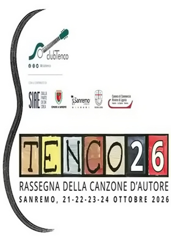 Premio Tenco 2026 a Sanremo